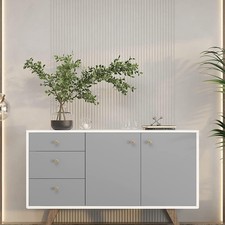 Grey Wallpaper Peel and Stick 24"x394" Matte Solid Self-Adhesive