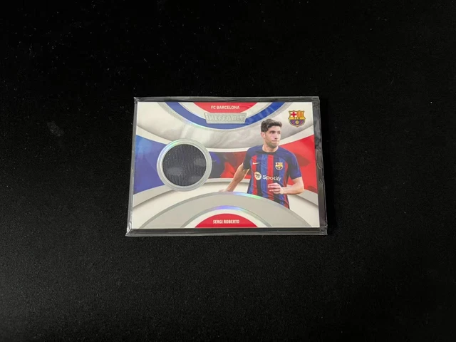 2023 DAKA FC Barcelona Team Set INEFFABLE Soccer Relic #JSY-3 Sergi Roberto /75