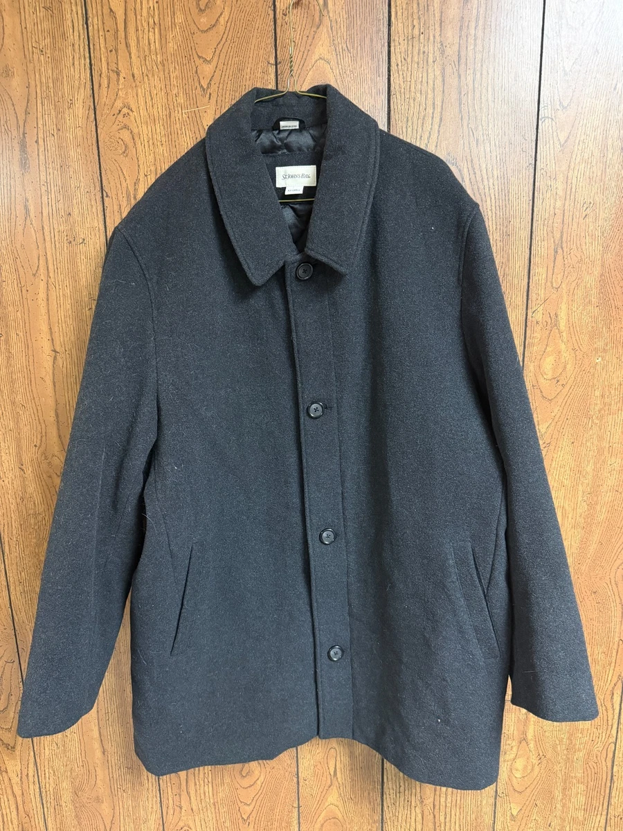 Old Navy Black Coats, Jackets & Vests Wool Outer Shell for Men for
