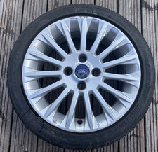 FORD FIESTA TITANIUM ALLOY WHEEL 16" FALKEN TYRE 6.5 mm  08-12 PRE-FACELIFT MK7