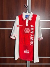 AJAX AMSTERDAM 1997/1998 HOME FOOTBALL SOCCER SHIRT JERSEY SIZE XL UMBRO