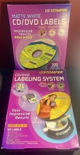 CD Stomper CD/DVD Labeling System With Labels