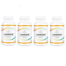 4Pack AUTHENTIC LifePharm Laminine Supplement 120 Capsules Total - EXP 07/2027!