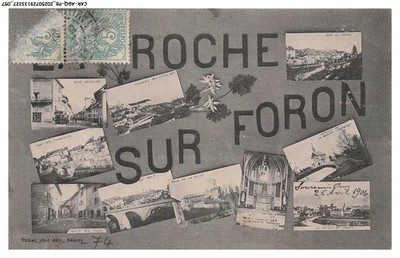 CAR-AGQP8-0417-74 - Le Couvent des capucins - Rue Perrine - ROCHE SUR FORON