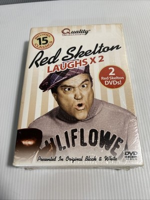 Red Skelton Laughs X 2 (DVD, 2006) 2-Disc Set Classic Comedy TV Shows-New Sealed