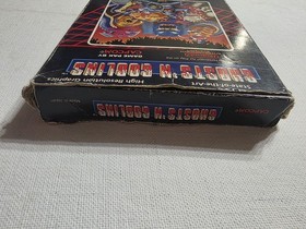 Ghosts 'N Goblins (Nintendo NES, 1986) - Authentic Cart + Box - CIB (No Manual)