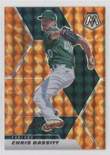 2021 Panini Mosaic Reactive Orange Mosaic Prizm Chris Bassitt #95 19fi