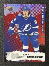 2021-22 Upper Deck #RC-14 Alex Barre-Boulet Rookie Commemorative Class Red