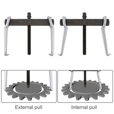 8" 2-Jaw Gear Puller, Internal External for Removal of Pulleys Flywheels Bearing