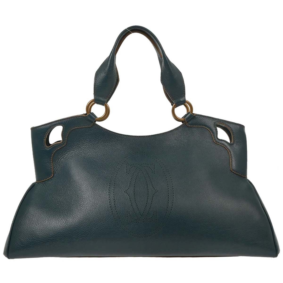 Cartier Dark Green Marcello Handbag EUMG 134711 | eBay