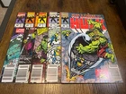 Incredible Hulk 5 Comic Lot - 382 383 386 391 392 - All Newsstand Editions