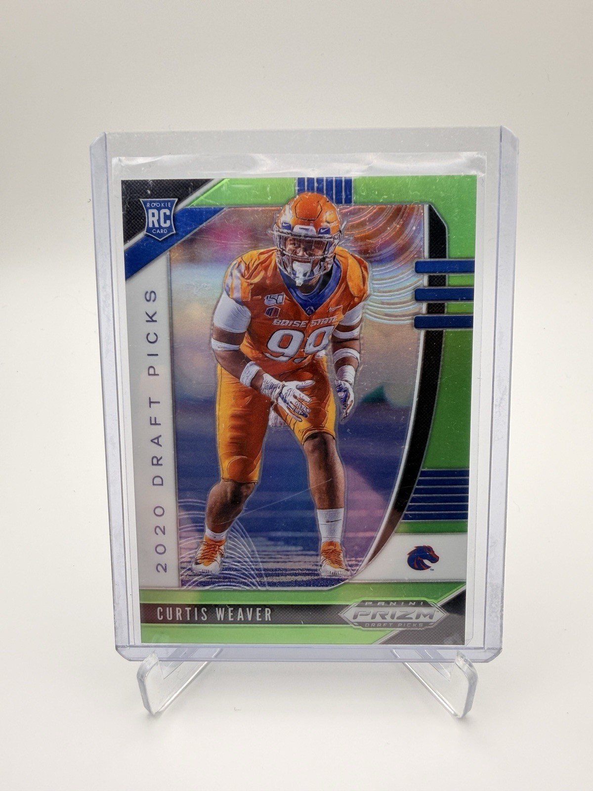 Curtis Weaver Panini Prizm Draft Picks #166 Green