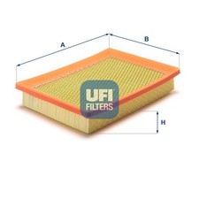 UFI Luftfilter 30.999.00 Filtereinsatz für GTV 155 FIAT ALFA LANCIA 16V Turbo 2