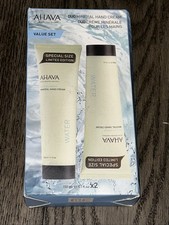 AHAVA Dead Sea Water Duo Mineral Hand Cream Lotion Set 2 x 150 ml, 5.1 fl. oz.