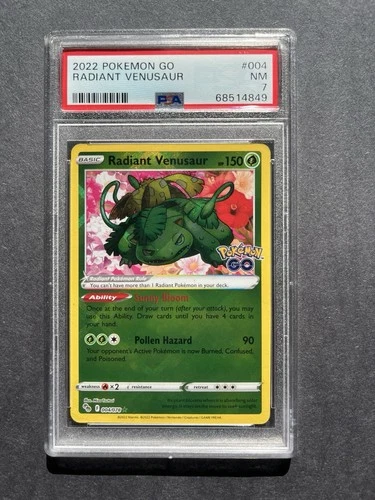 Radiant Venusaur PSA 7