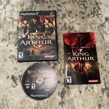 King Arthur Playstation 2 PS2 Complete w/ Manual CIB Tested Authentic
