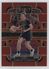 2024 Panini Select WNBA Concourse Red Prizm 64/149 Katie Lou Samuelson #81 0ud4