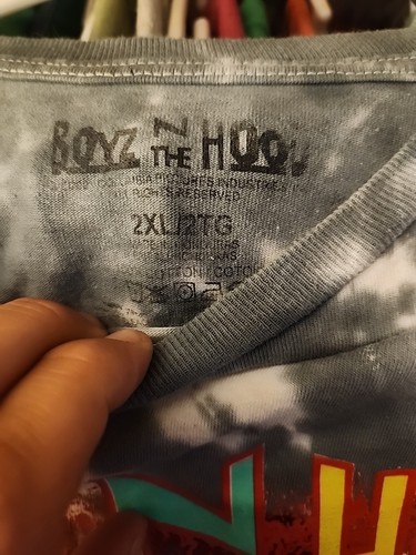 BOYZ N THE HOOD T-Shirt Herren 2XL XXL Grafik Classic Movie Promo Tye Dye - Bild 5 von 6