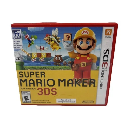 Super Mario Maker Nintendo 3DS CIB Complete Tested Working