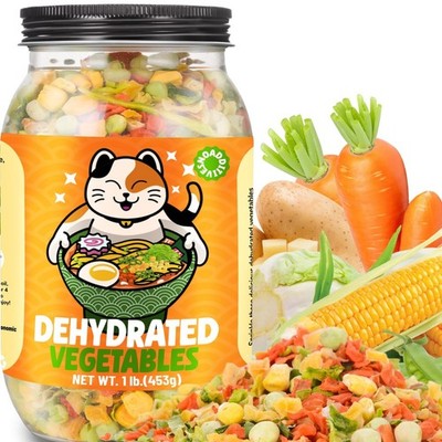 16oz Dried Vegetables Toppings of Ramen 100% Natural Large Ramen Toppings 1lb