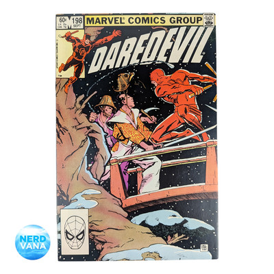 Daredevil 198 Carl Potts Cover Marvel Comics 1983