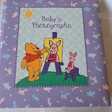 Vintage Winnie The Pooh Baby Photo Album C.R. Gibson Magnetic Pages New