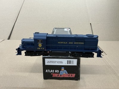ATLAS TRAINMAN HO SCALE DIESELLOK RS-36 NORFOLK & WESTERN FUNKTIONSTÜCHTIG!