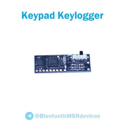 Ultra small Keypad facility keylogger 4x4 or 5x3