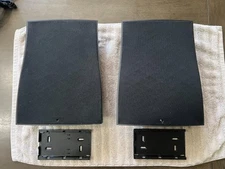 Bowers & Wilkins B&W Solid Solutions S100 Speakers w/ Wall Mounts MADE in UK.  A