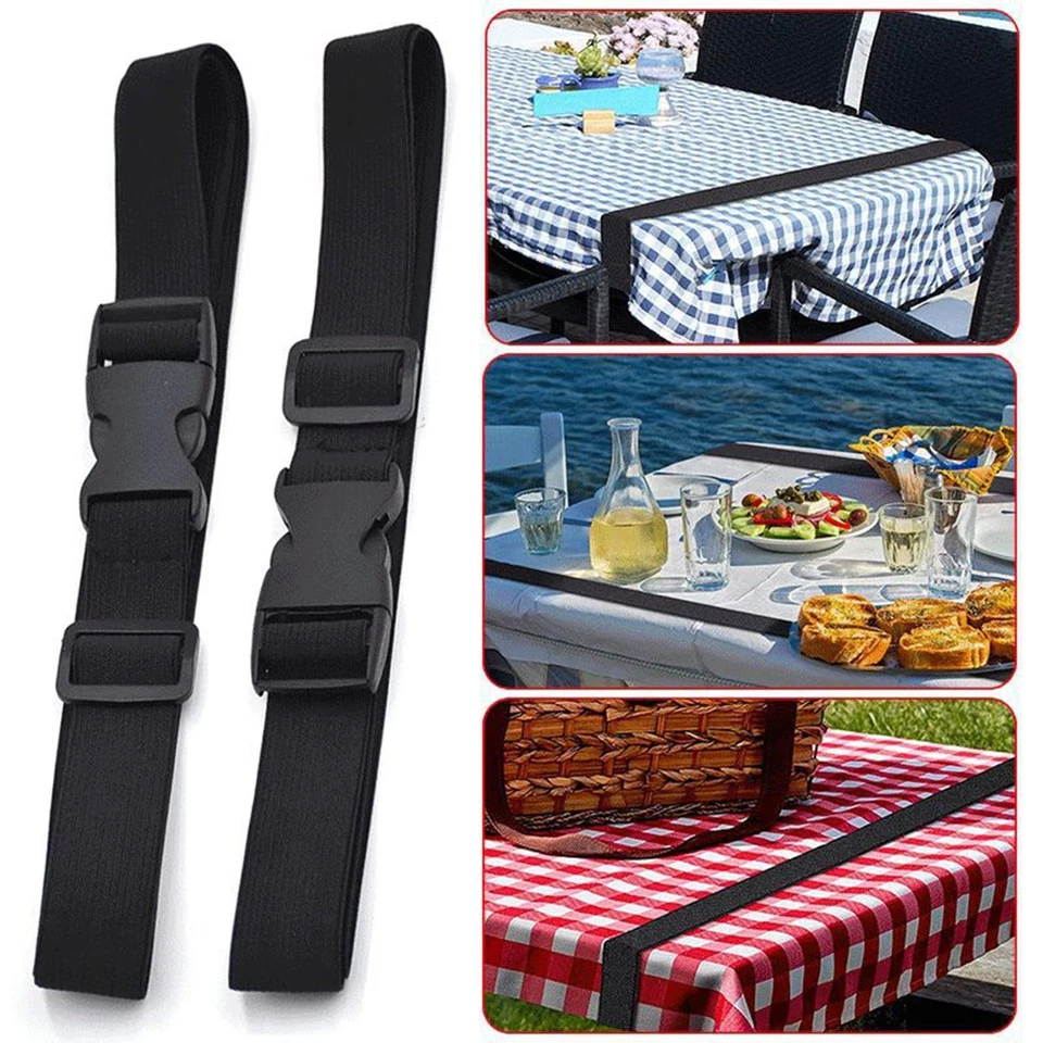 Tablecloth Fixing Strap Long Tablecloth Cover Strape Universal Table Cloth Cover
