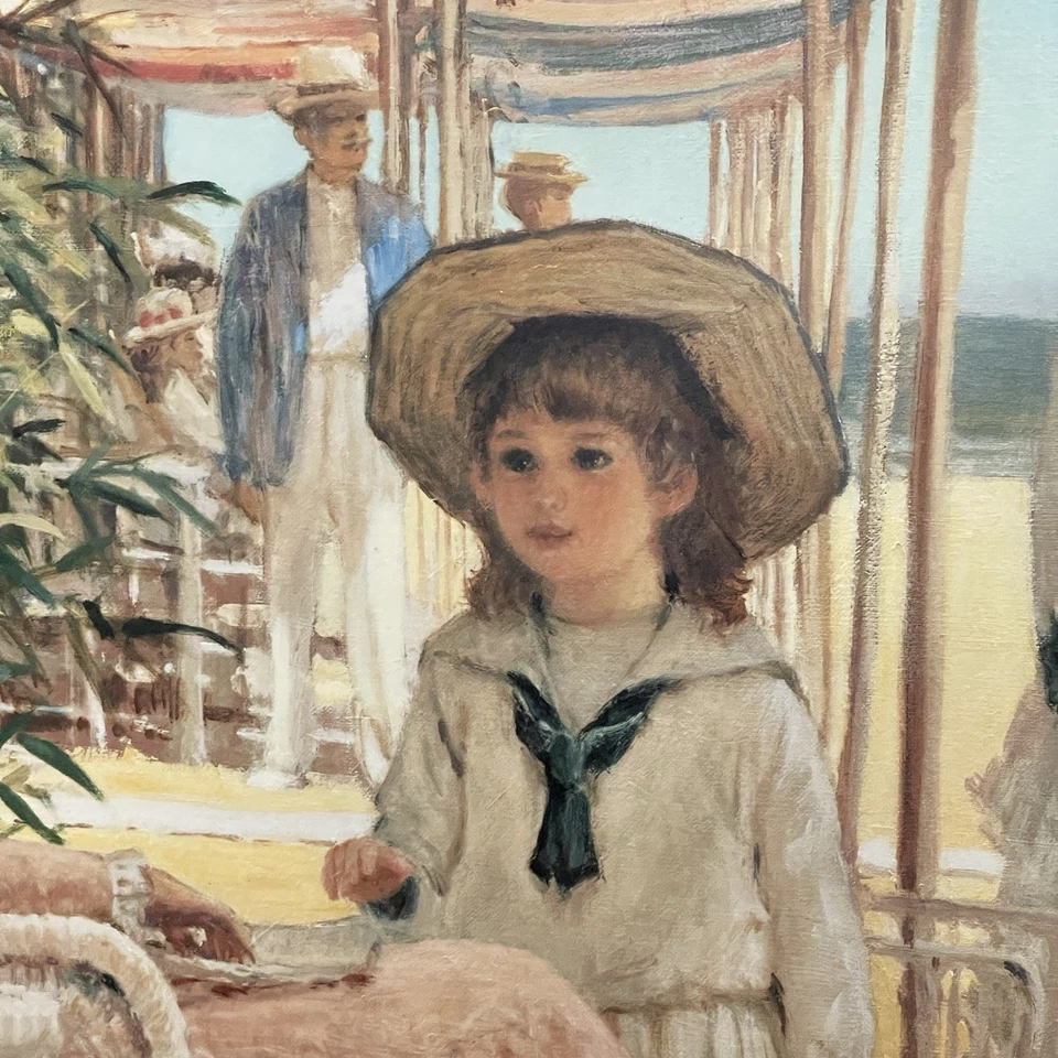 Litografía Alan Maley “Momento Íntimo” Firmada Edición Limitada Enmarcada 729/750 Foto 4 de 4