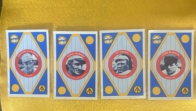Baseball Cards  Legends (4) 1986 Springhill All-American Baseball Hall Of Gamers