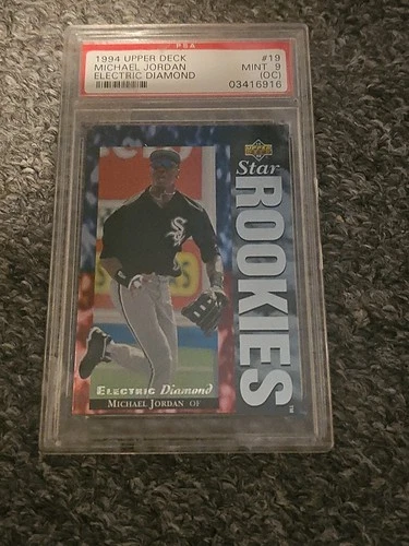 1994 Upper Deck #19 Michael Jordan ROOKIE RC ELECTRIC DIAMOND PSA 9 Graded Card