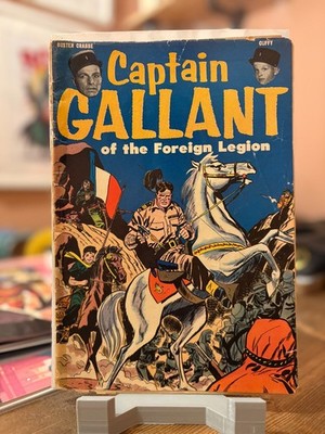 Captain Gallant #1 - 1955 - Low grade golden age