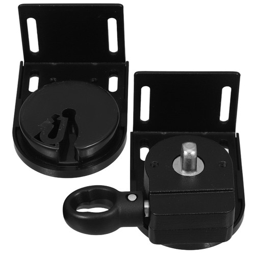 Kit De Fixation Pour Store Enrouleur – 2 Jeux De 17 Mm – Pièces De Rechange Complètes, Couleur Blanche