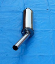 Endschalldämpfer VW Golf 1 Edelstahl Sportauspuff E Nummer 1x60