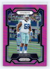 2023 Panini Prizm #326 Mazi Smith Pink RC Dallas Cowboys