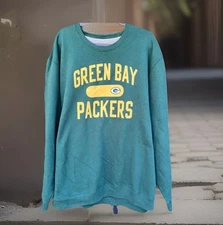 Fanatics Proline Green Bay Packers Football Sweatshirt Big & Tall Men’s 5X