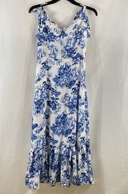 forever that girl floral appliqué sleeveless midi dress Mac Duggal - Green Crepe Sleeveless Midi Dress With Flower Beading