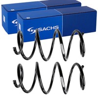 2X Sachs Fahrwerksfedern Vorne Passend FÜR Skoda Octavia Superb Vw Golf Touran