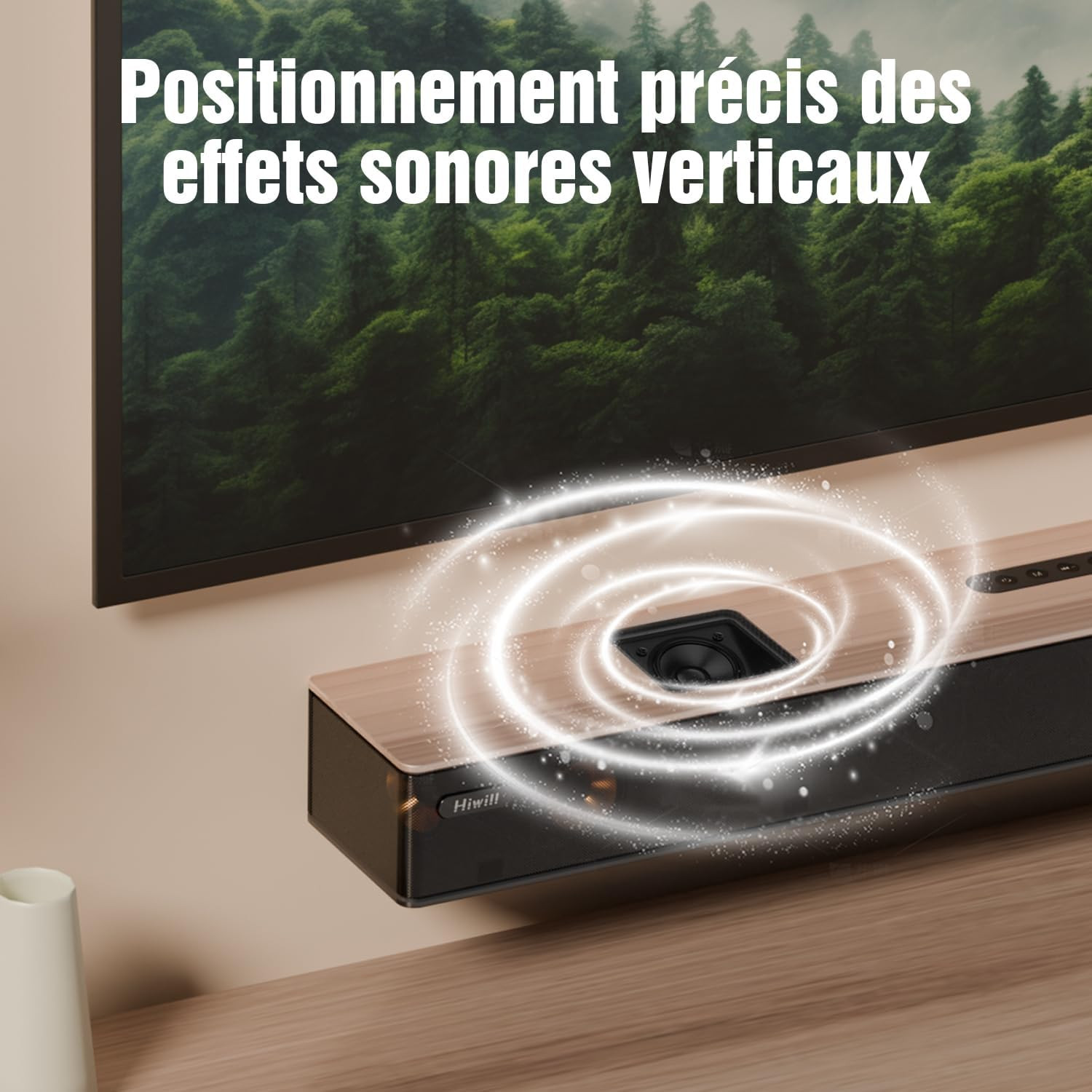 enceintes caissons basses – vue détaillée