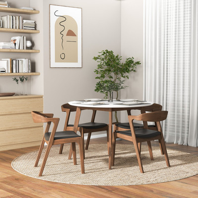 Alina Dining Table  and 4 Side Chairs