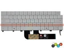 New DELL XPS 16 9640 P129F aptop Keyboard White US Backlit