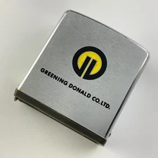 Vintage Zippo Measuring Tape Greening Donald Co Engraved From 1978 II797