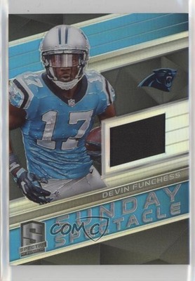2018 Panini Spectra Sunday Spectacle 67/199 Devin Funchess #41 0c2