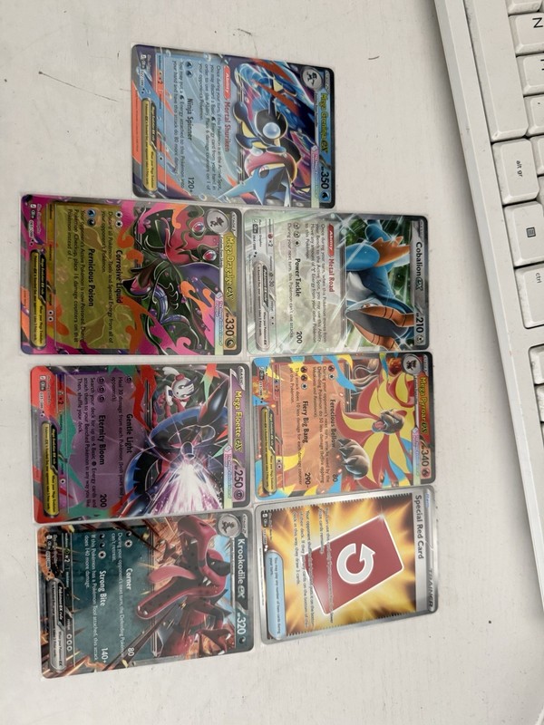 Pokemon Chaos Rising Bundle Ex’s And Special Red Card Nm