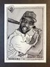 2025 Topps Shoebox Treasures 1990 Bowman Harold Baines #B90-11 Grayscale #/75