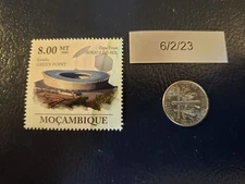 Cape Town Stadium Green Point South Africa 2010 Mocambique Stamp