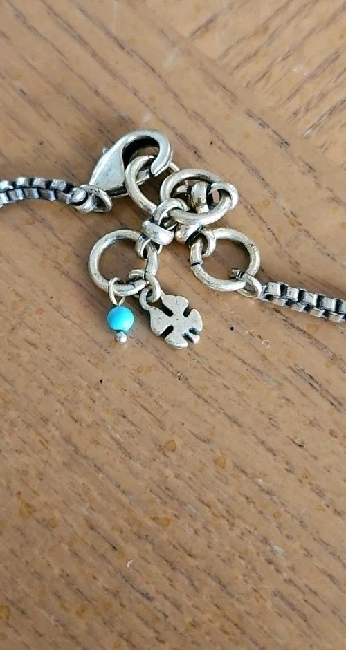 Lucky BRAND Coral Red Flower Gold-tone Openwork Bib Frontal Necklace - Image 2 of 4