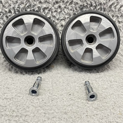 #ad #ad Shark AH452 AH454 AH400 AH401 LEFT amp; RIGHT WHEEL TIRE w PIN OEM Part Gray $17.99